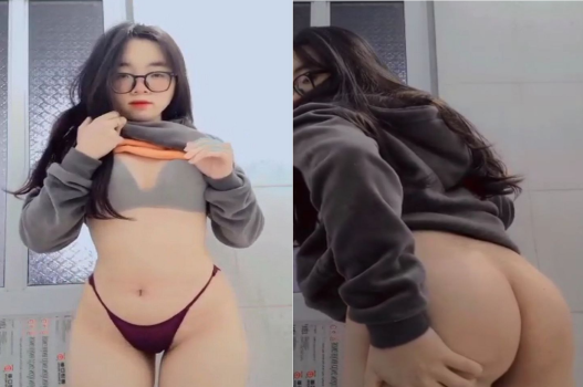 Clip sex bỏng em hàng xóm đeo kính gợi tình