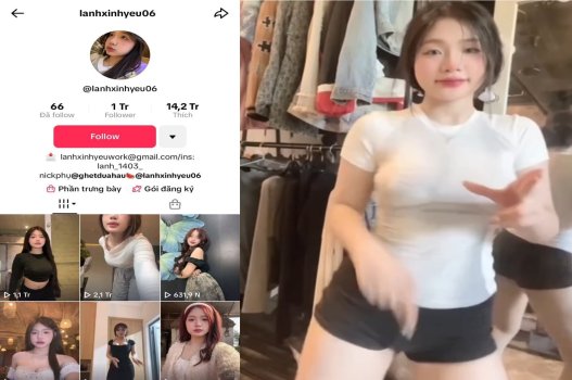 Clip sex Việt Lanhxinhyeu06 BJ chịch nhau siêu đỉnh
