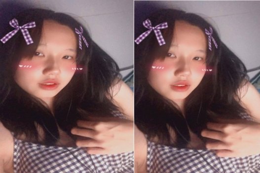 Em bướm non nhờ con cu bạn trai
