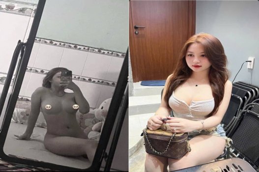 Hạ Trâm thân hình nóng bỏng cho bạn trai hôn bím
