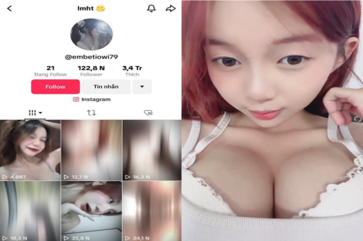Huyền Trân bầu căng nằm phê rung người